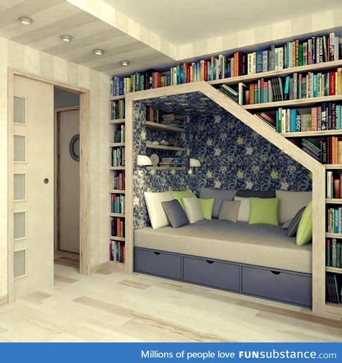 Cozy little book corner
