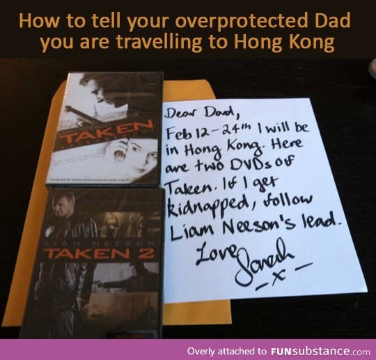Overprotecting dad