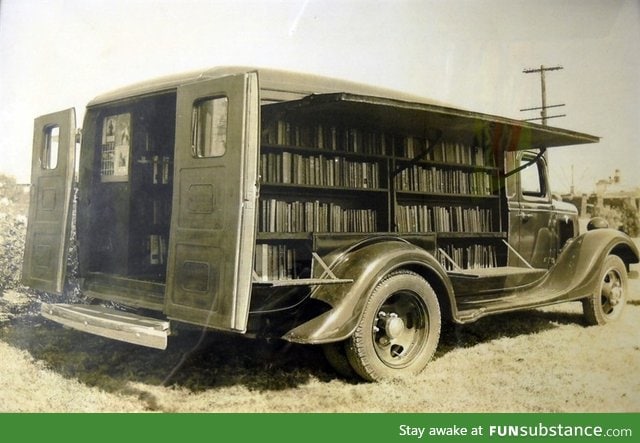 1930's bookmobile