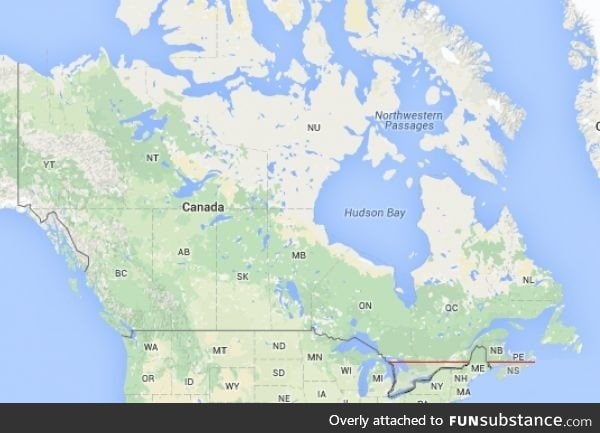 Half of Canada's Entire Population Lives Below the Red Line