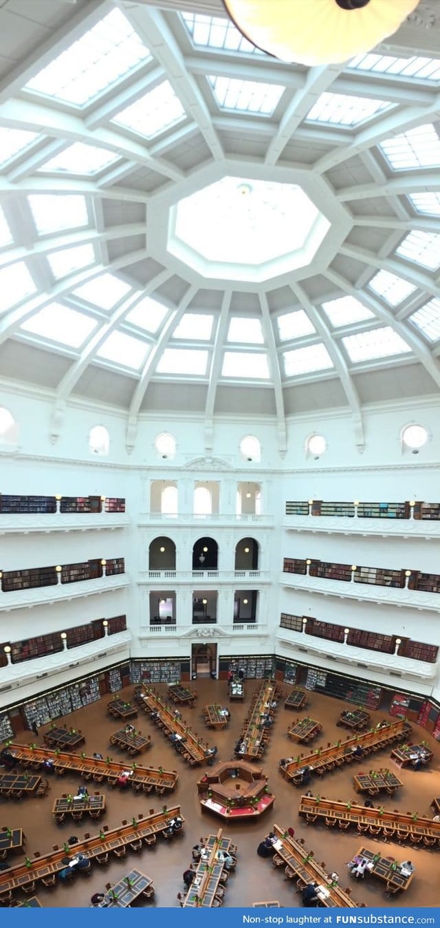 So I hear you like libraries? State Library of Victoria, Melbourne, Australia
