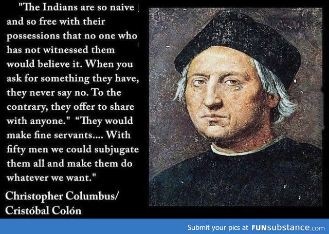 Since today is Columbus Day
