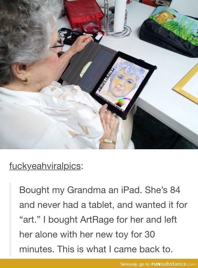 Hell yes, Grandma!