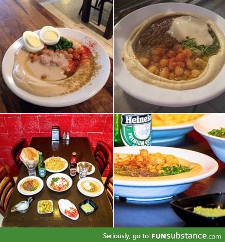 An Israeli hummus cafe is giving 50 per cent off to Jews and Arabs who eat together