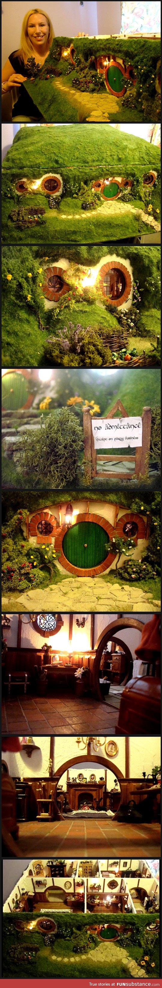 Ever seen a hobbit dollhouse? Now you have