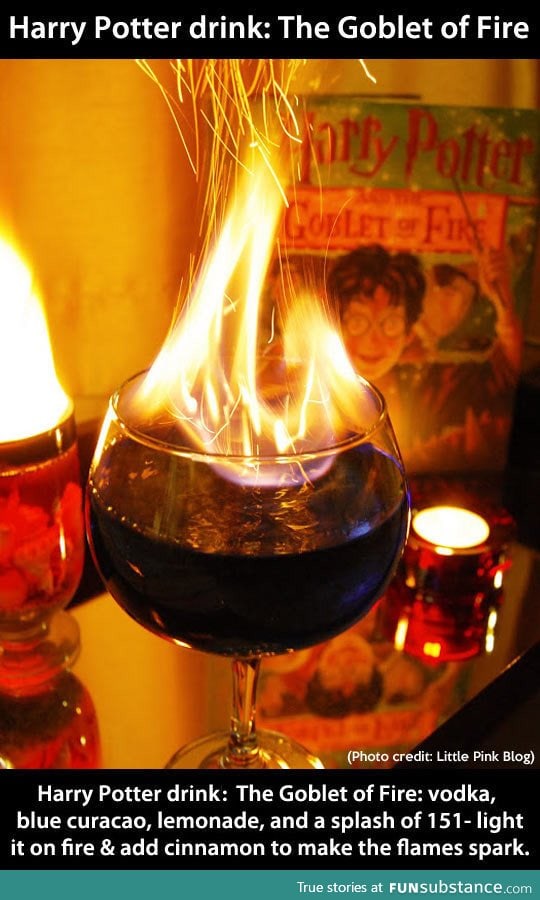 The goblet of fire c*cktail