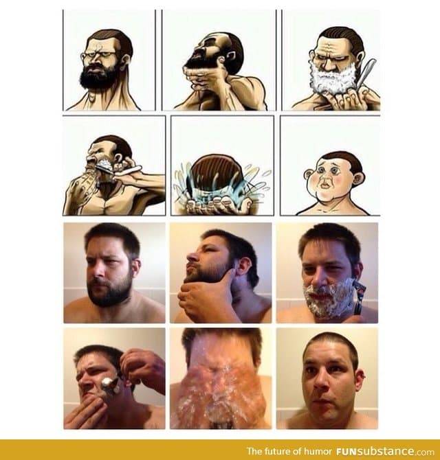 Shaving meme