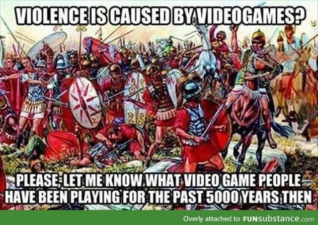 Video games = violence?