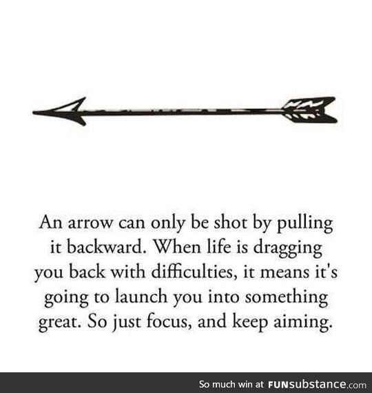 Keep aiming