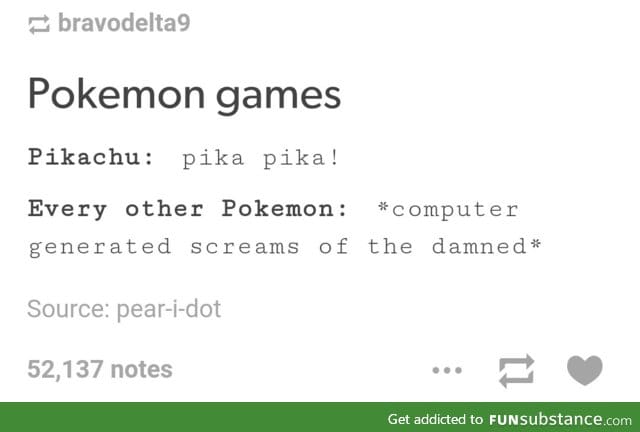 Pokemon cries