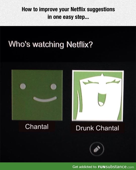 Netflix suggestions