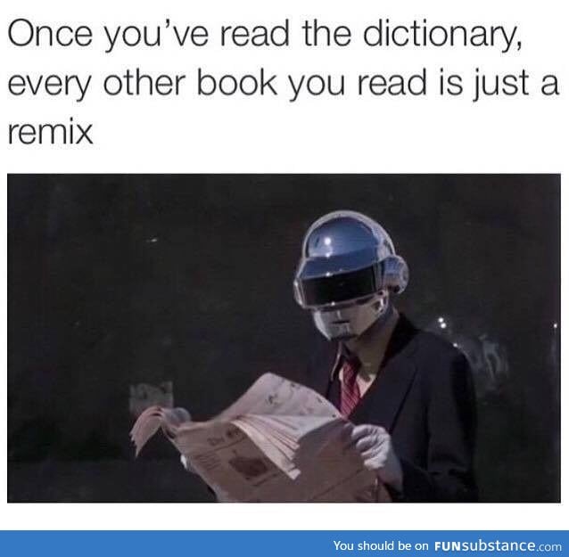 Every other book is a remix