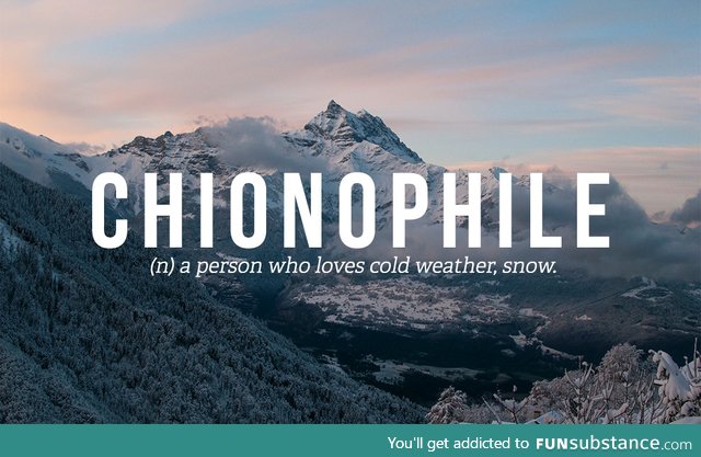 Chionophile FunSubstance
