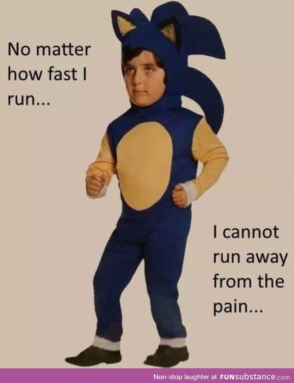 Gotta go fast