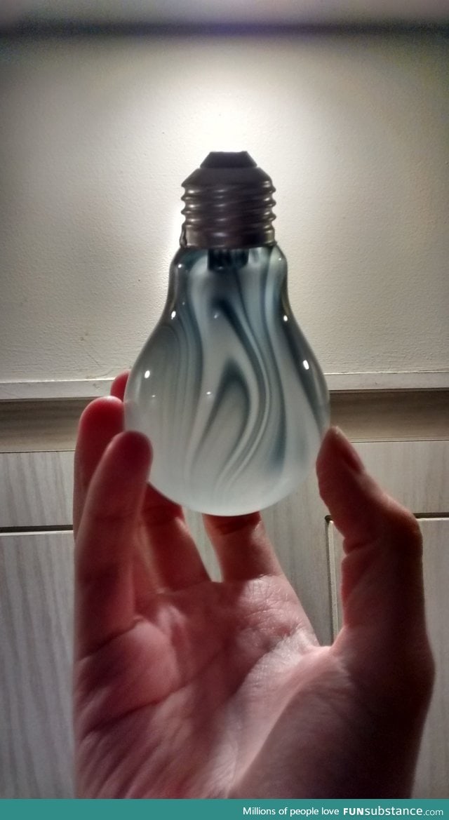 Just a blown light bulb