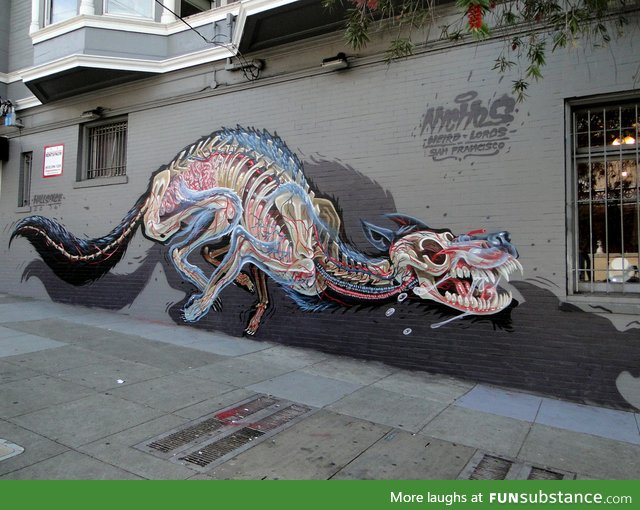 Graffiti art in san francisco can be pretty awesome