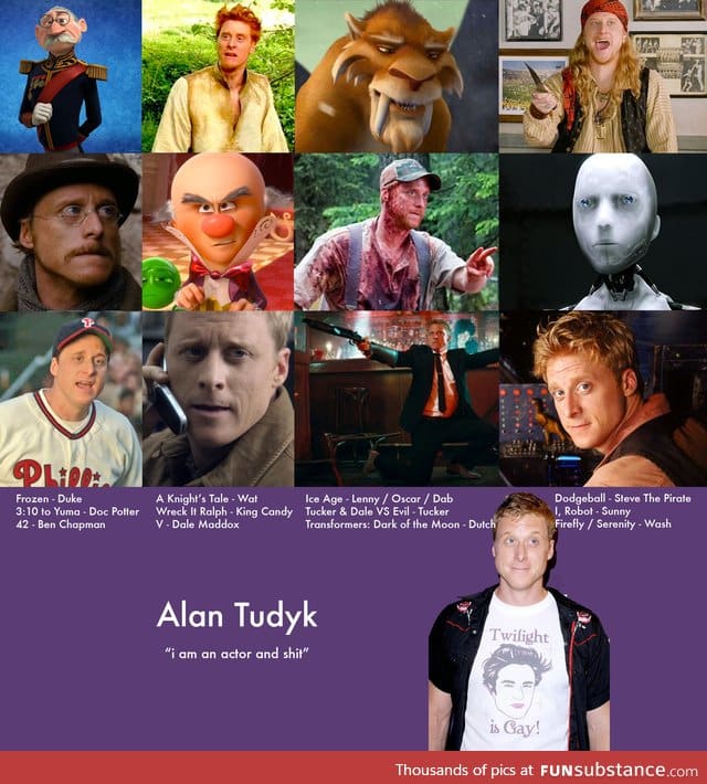 Alan Tudyk, he's an actor and shit