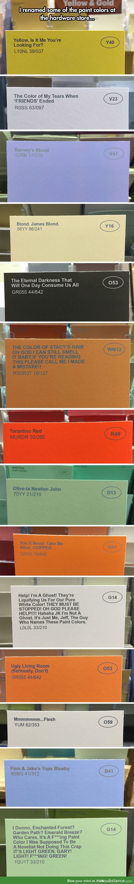 The greatest color names in the world