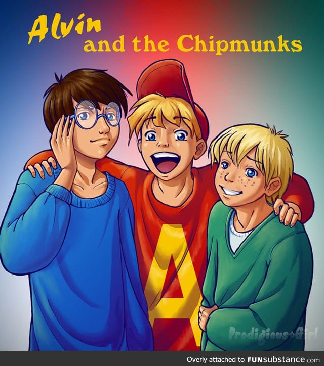 Human version of Alvin and the chipmunks