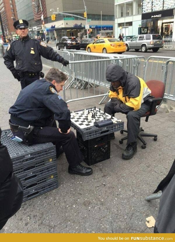 Black man beaten by police on NYC sidewalk
