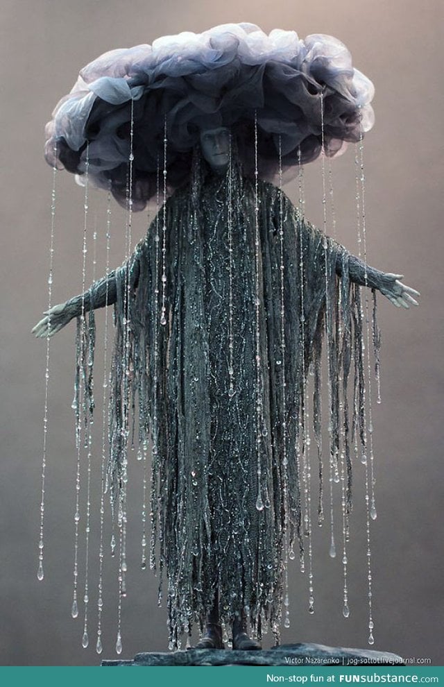 Rain cloud costume