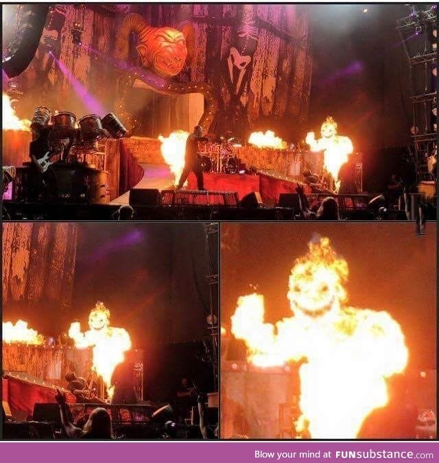 This happened at a Slipknot concert