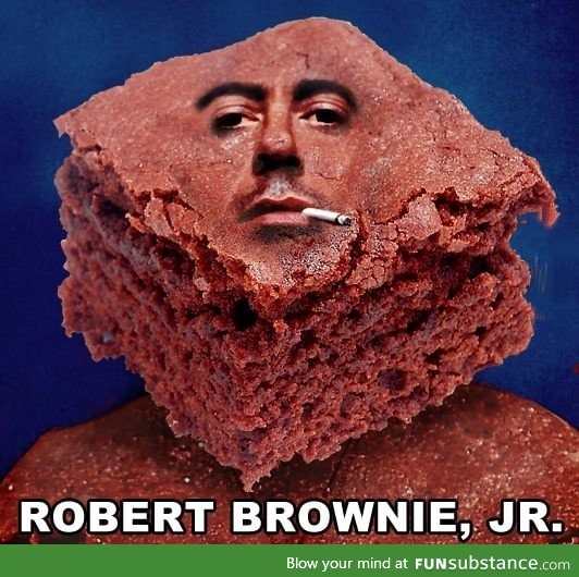 Baking my first brownie, googled what should it look like...Was not disappointed