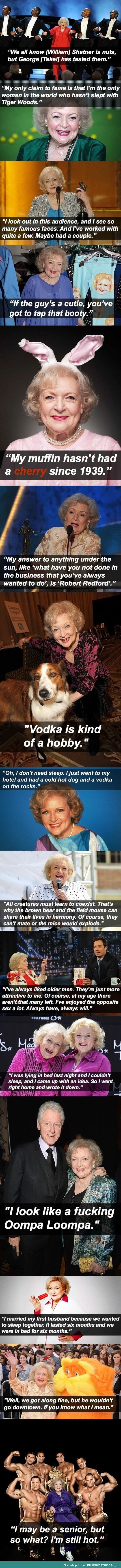 Why betty white is awesome