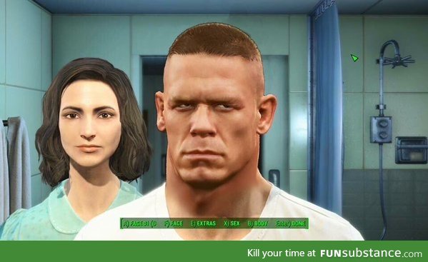 Someone made a very special wanderer in fallout 4