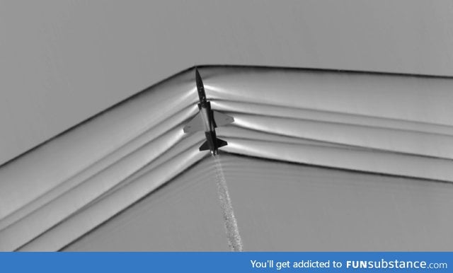 This is What Piercing the Sound Barrier Looks Like