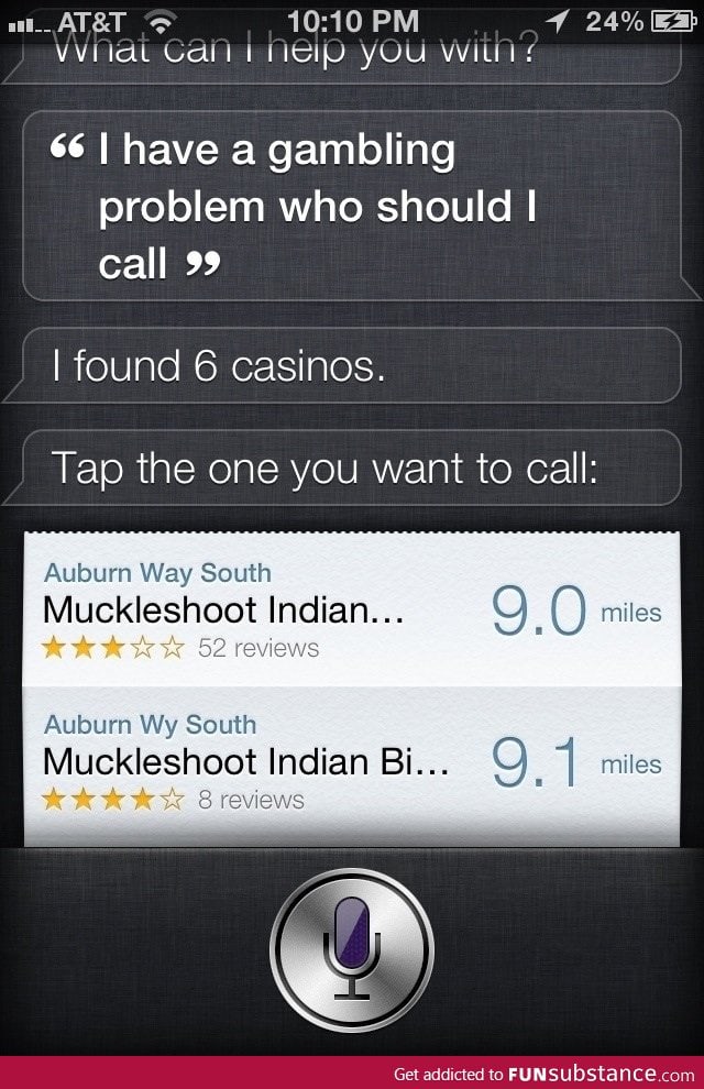 Siri, you are so counter productive