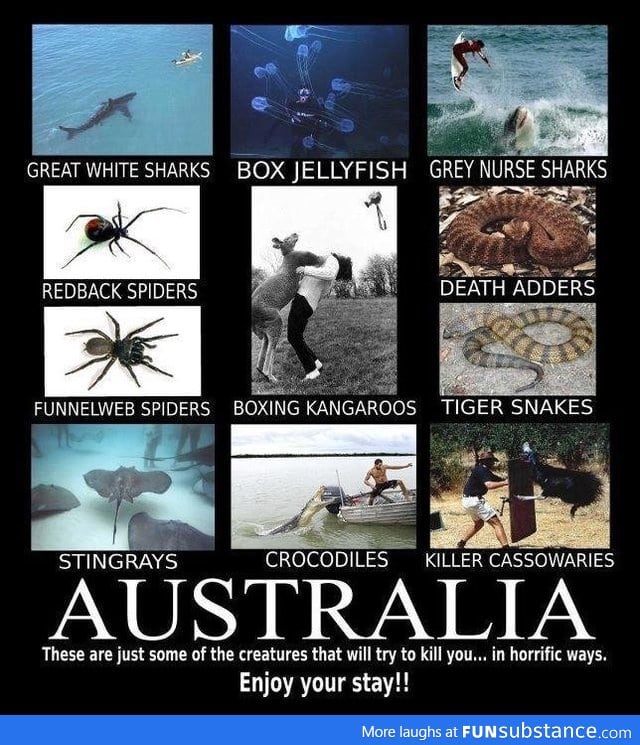 Australia, not even once