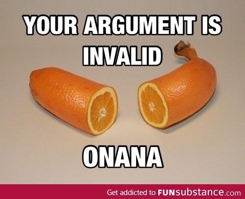 Argument is invalid again