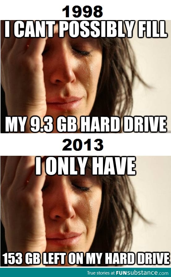 15 years What a difference (Firstworldproblems)