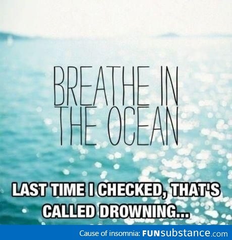 Breathe in the ocean