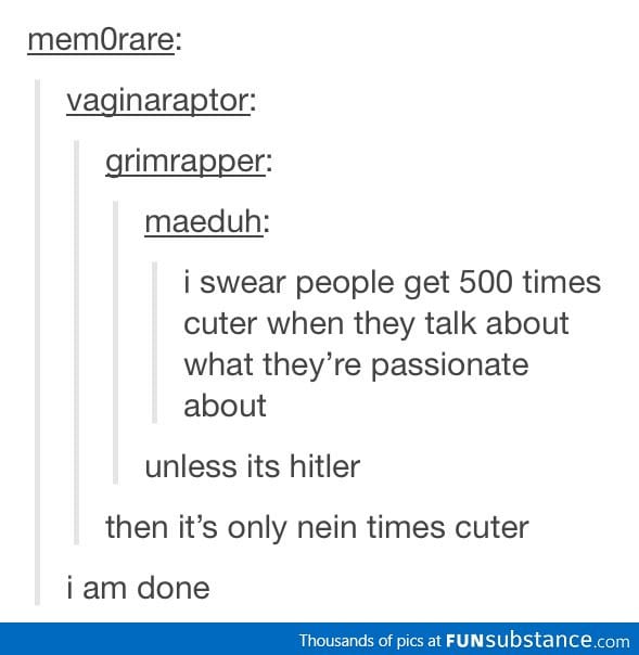 Nein times cuter