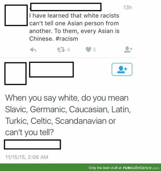 Asians and Whites