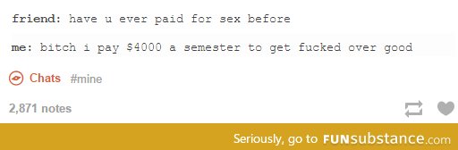 College students can relate (sorry if this should be NSFW)