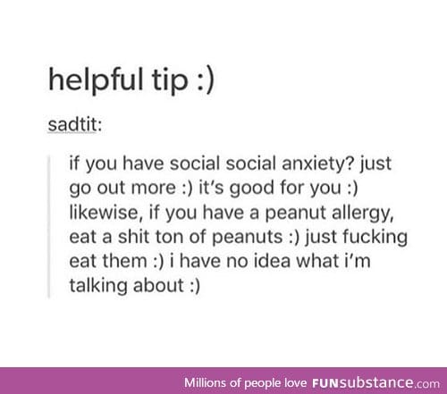 Helpful tip