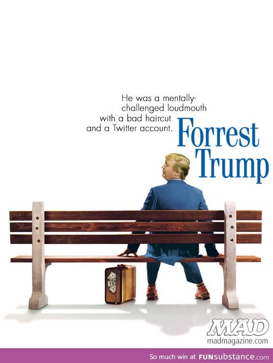 "I just felt like running" - Forrest Trump