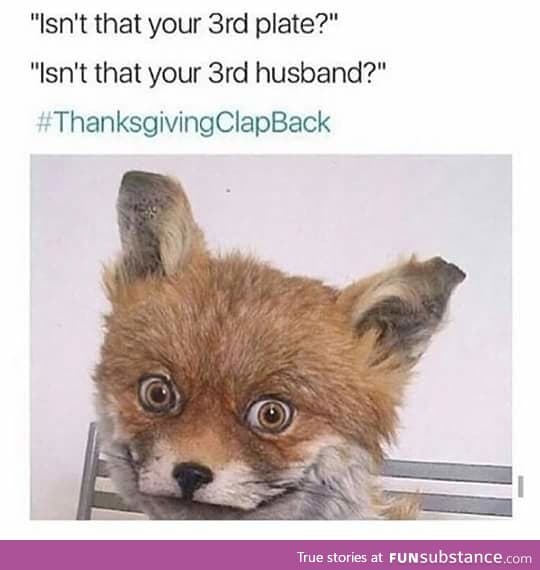 ThanksGivingClapBack