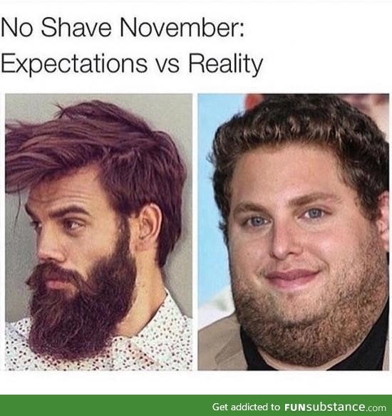 No shave november