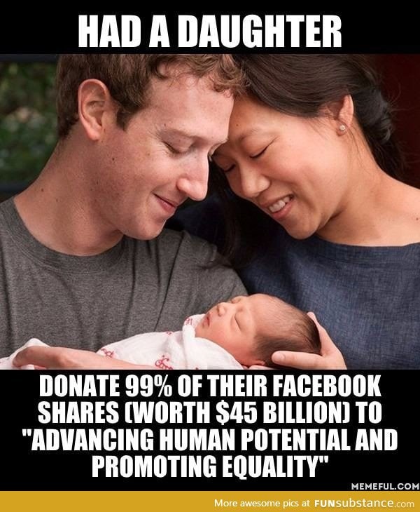Good guy Mark Zuckerberg