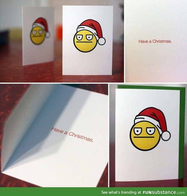 Best Christmas card ever