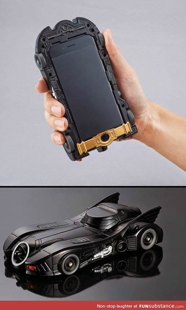 A phone case for batman fans