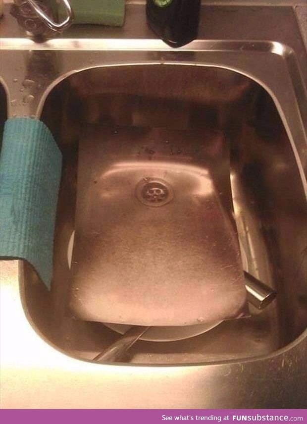 How I do the dishes