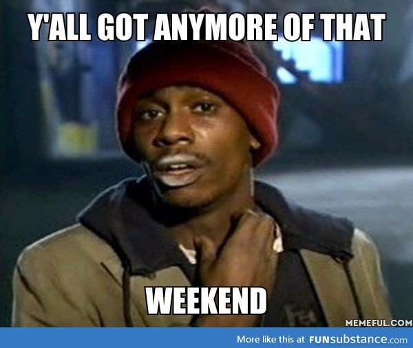 This is how I feel every Sunday
