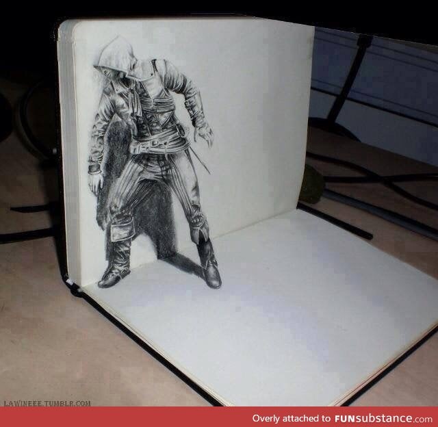 This 3D drawing is bad ass
