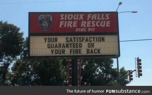 I like that guarantee!