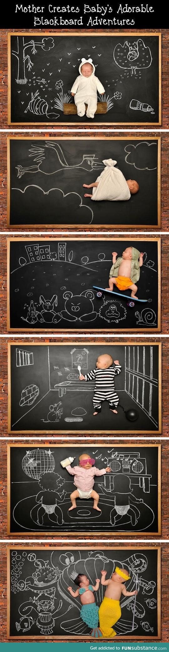 Baby's Blackboard Adventures